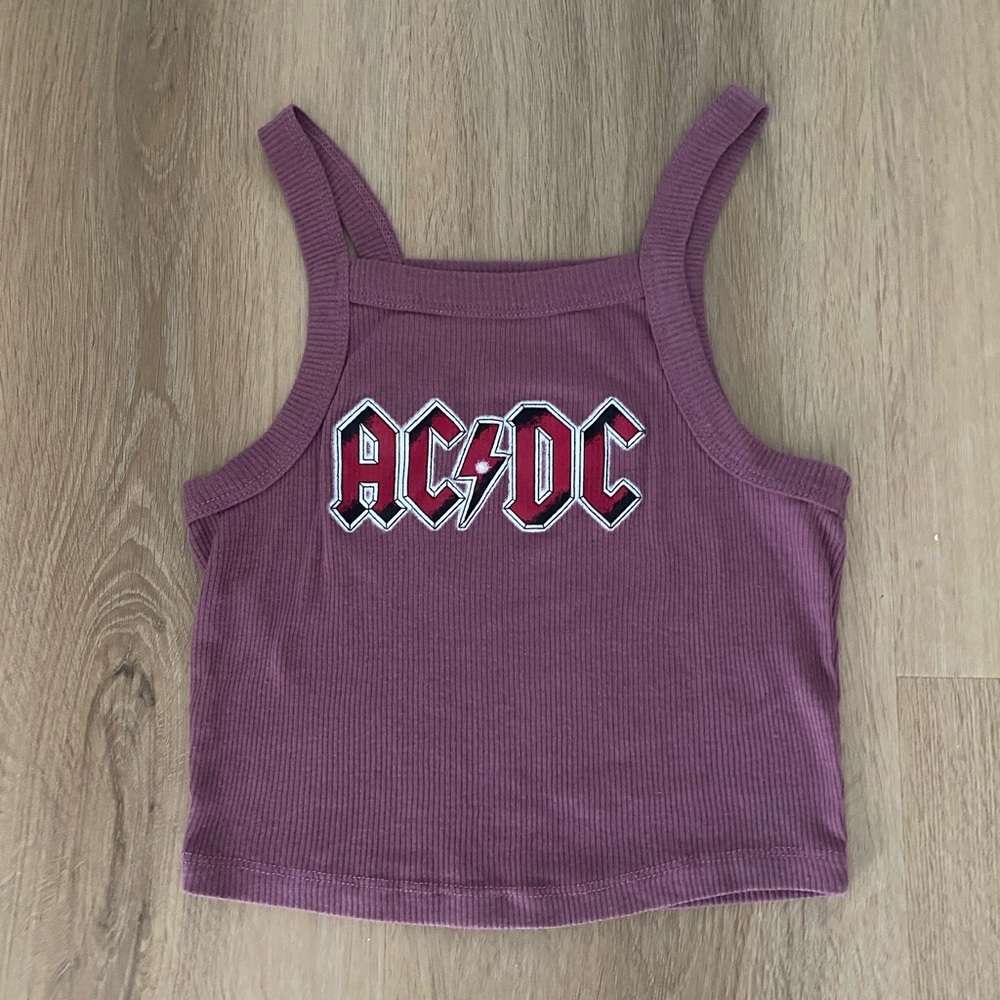 AC/DC crop top